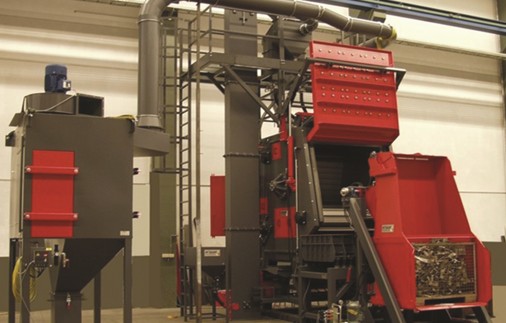 鋼履帶拋丸清理機(jī)